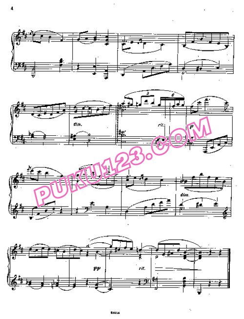 天天钢琴网-免费下载Gliere - 3 Mazurkas Op.29