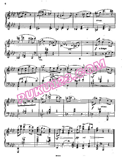 天天钢琴网-免费下载Gliere - 3 Mazurkas Op.29