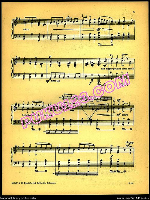 天天钢琴网-免费下载Grainger - English Morris Dance Tune, Shepherd s Hey