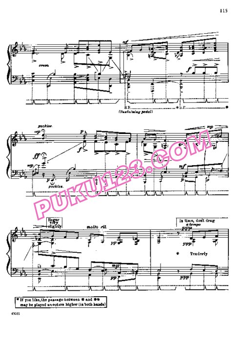 天天钢琴网-免费下载Grainger - Irish Tune From County Derry