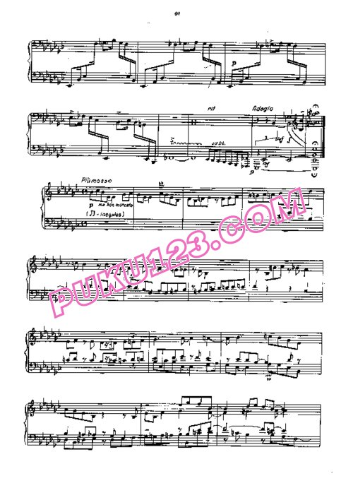 天天钢琴网-免费下载Gulda - Prelude and Fugue