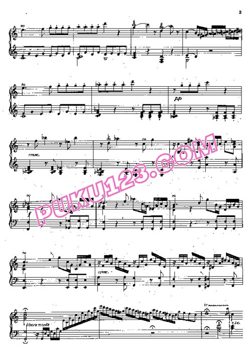 天天钢琴网-免费下载Gulda - Cadenzas to Mozart s Piano Concerto