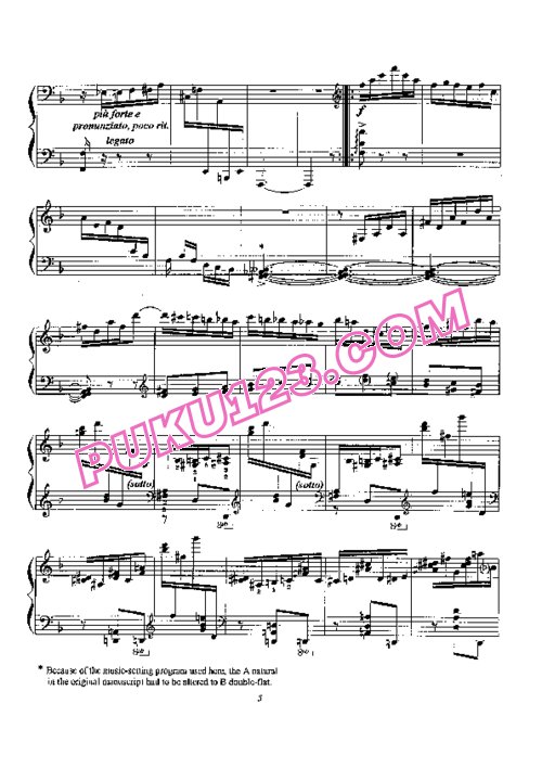 天天钢琴网-免费下载Hamelin - Etude No. 6 (Omaggio a Domenico Scarlatti)
