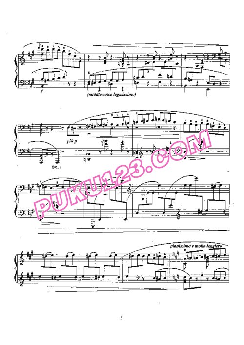 天天钢琴网-免费下载Hamelin - Abreu - Tico-Tico no Fuba 哈默林改编钢琴独奏版