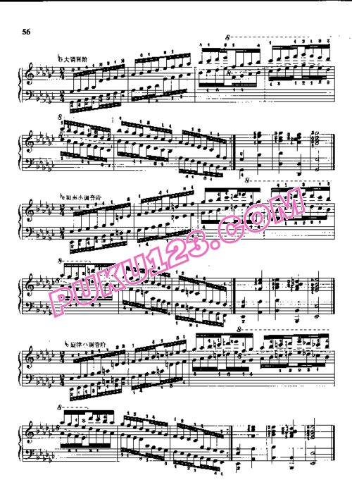 天天钢琴网-免费下载Hanon - The Virtuoso Pianist 哈农钢琴练指法 中文版