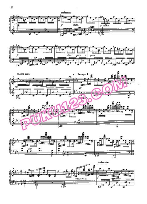 天天钢琴网-免费下载Holst - Two Pieces for Piano H.179