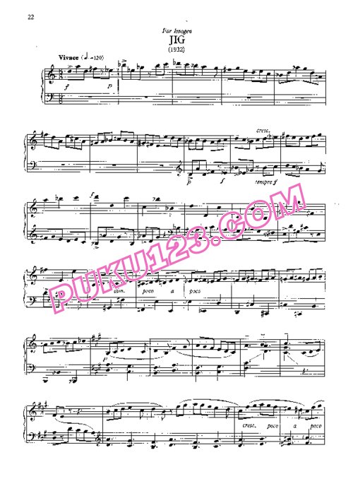 天天钢琴网-免费下载Holst - Two Pieces for Piano H.179