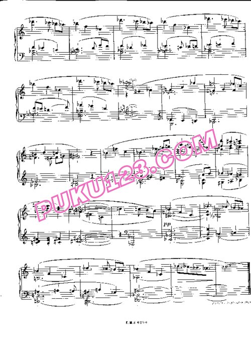 天天钢琴网-免费下载Honegger - Le Cahier Romand H.52