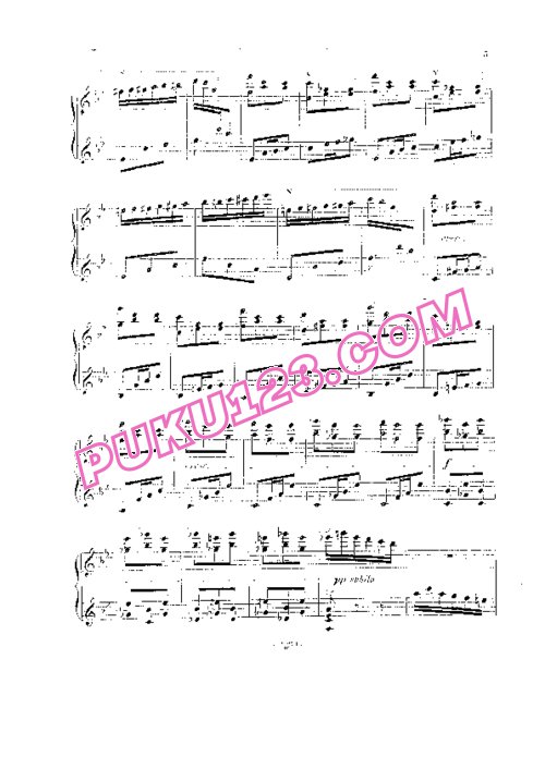 天天钢琴网-免费下载Horowitz - Moszkowski - Etincelles Op.36-6 共2首