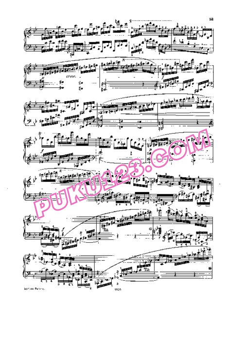 天天钢琴网-免费下载Hummel - Piano Concerto in b Minor Op.89 - Solo Piano