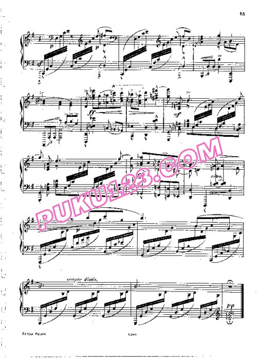 天天钢琴网-免费下载Kirchne - Romanzen Op.22