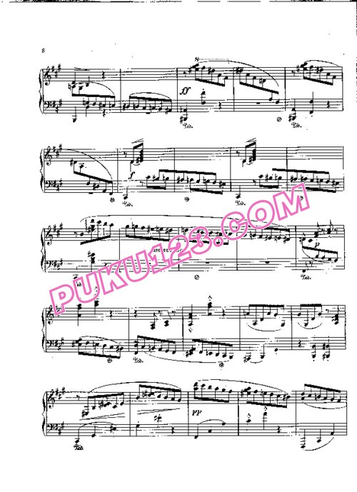 天天钢琴网-免费下载Kirchner - Scherzo No.1 in A Major Op.8