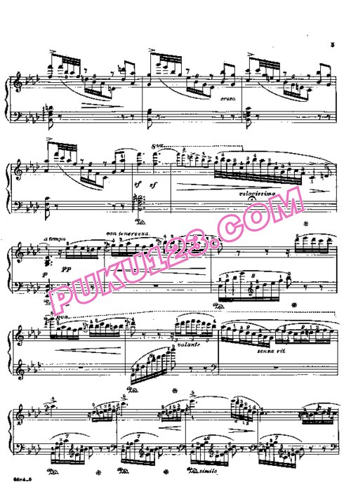 天天钢琴网-免费下载Leschetizky - Deux Morceaux Op.2