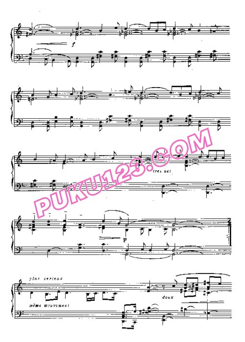 天天钢琴网-免费下载Mompou - 12 Canciones Y Danzas 第1-12首