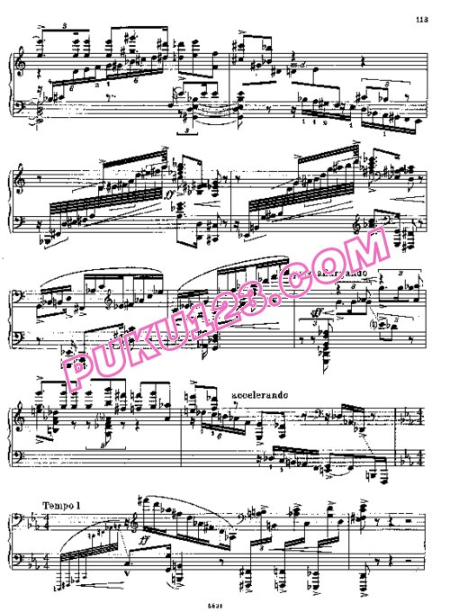 天天钢琴网-免费下载Miaskovsky - Piano Sonata No.4 in c Minor Op.27