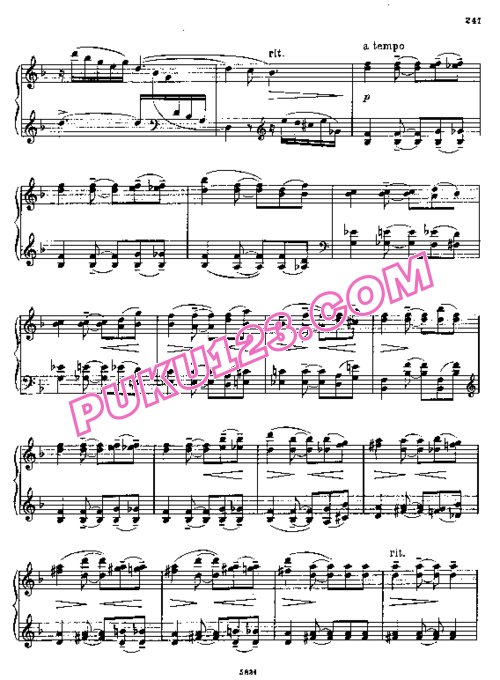 天天钢琴网-免费下载Myaskovsky - Piano Sonata No.8 in d Minor Op.83