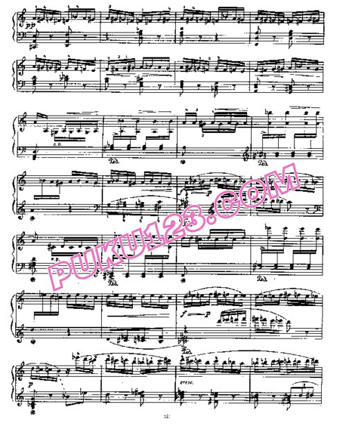 天天钢琴网-免费下载Rimsky-Korsakov - Rachmaninov - Flight of the Bumblebee - Solo Piano 拉赫玛尼诺夫改编钢琴独奏版