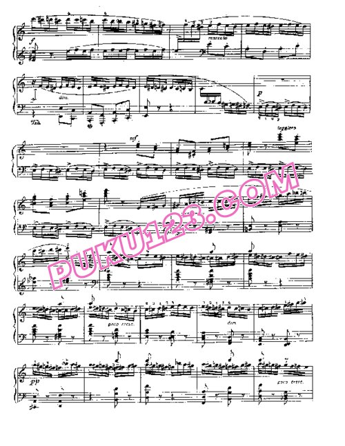 天天钢琴网-免费下载Rimsky-Korsakov - Rachmaninov - Flight of the Bumblebee - Solo Piano 拉赫玛尼诺夫改编钢琴独奏版