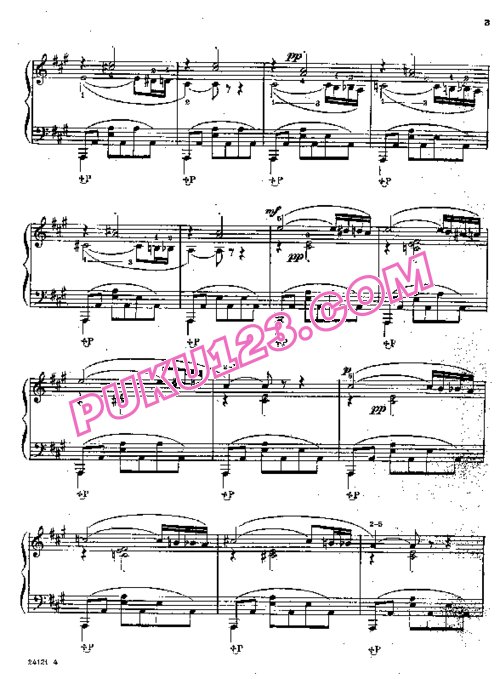 天天钢琴网-免费下载Rimsky-Korsakov - Siloti - Song of India from Sadko - Solo Piano 西洛蒂改编钢琴独奏版