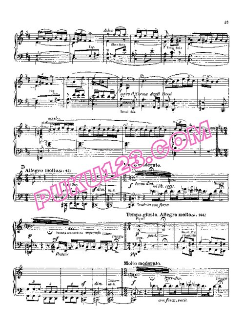 天天钢琴网-免费下载Rimsky-Korsakov - Scheherazade Op.35 - Solo Piano