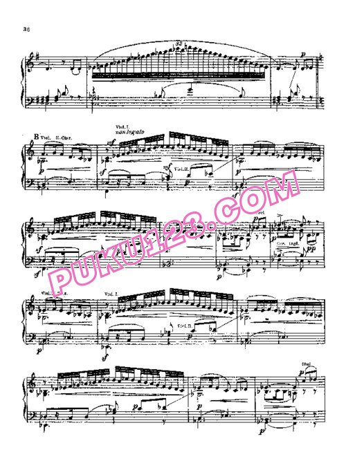 天天钢琴网-免费下载Rimsky-Korsakov - Scheherazade Op.35 - Solo Piano
