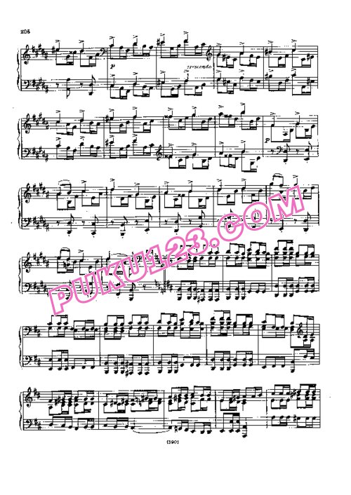 天天钢琴网-免费下载Rimsky-Korsakov - Four Pieces Op.11