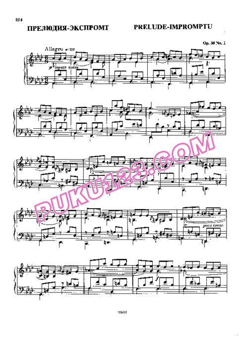 天天钢琴网-免费下载Rimsky-Korsakov - Two Pieces Op.38