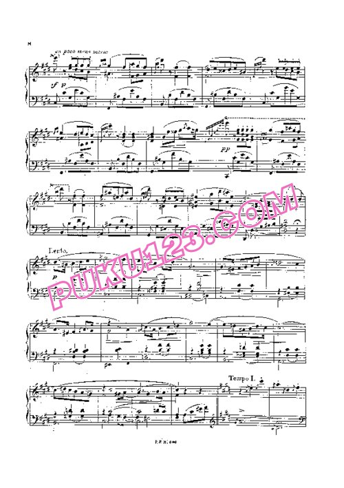 天天钢琴网-免费下载Scharwenka - Valse Caprice Op.31