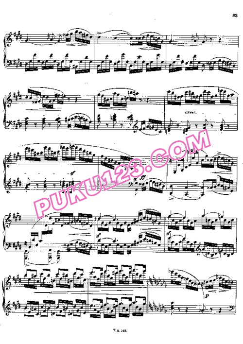天天钢琴网-免费下载Scharwenka - Piano Sonata No.1 in c-sharp Minor Op.6