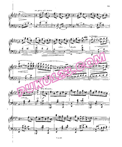 天天钢琴网-免费下载Scharwenka - 6 Waltzes Op.28