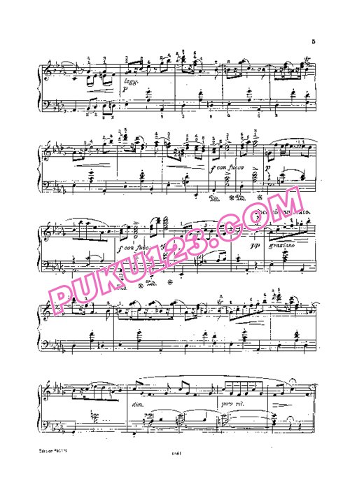 天天钢琴网-免费下载Scharwenka - 2 Polish Dances Op.40