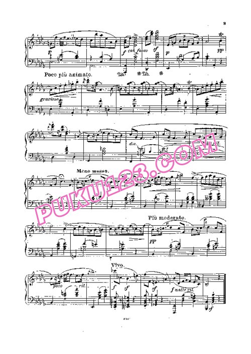 天天钢琴网-免费下载Scharwenka - 2 Polish Dances Op.40