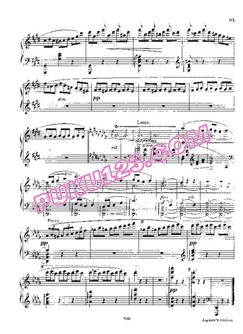 天天钢琴网-免费下载Scharwenka - 4 Polish Dances Op.58
