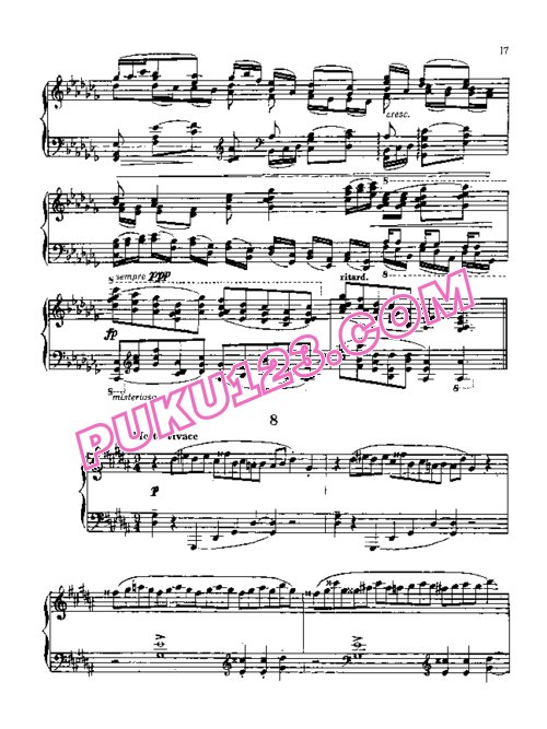 天天钢琴网-免费下载Stanchinsky - 12 Sketches Op.1