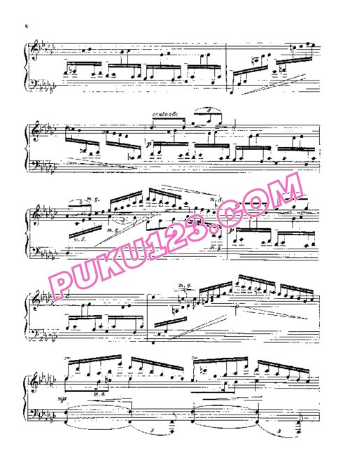 天天钢琴网-免费下载Stanchinsky - Piano Sonata in e-flat Minor
