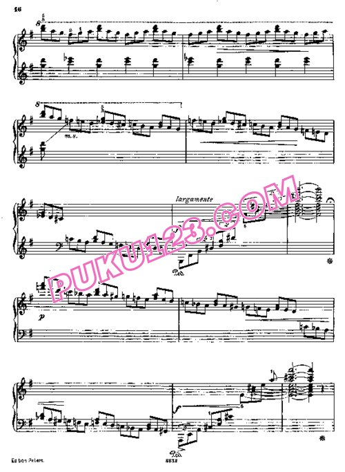 天天钢琴网-免费下载Stojowski - Romantic Pieces Op.25