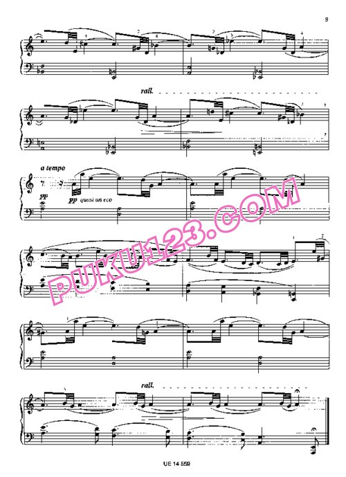 天天钢琴网-免费下载Tansman - 10 Easy Pieces For Piano