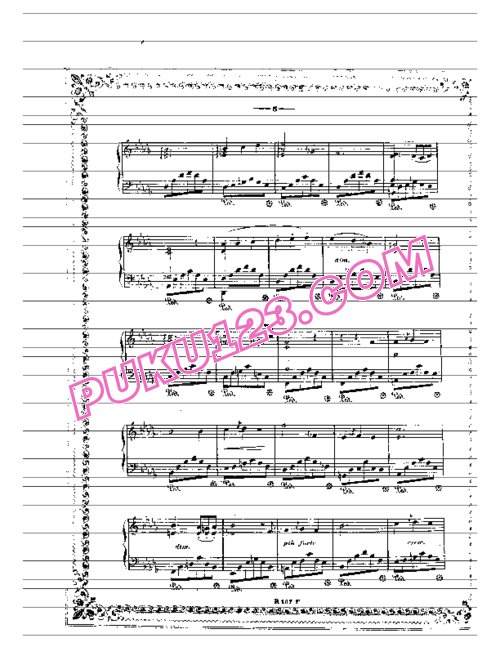 天天钢琴网-免费下载Tausig - Impromptu Op.1a