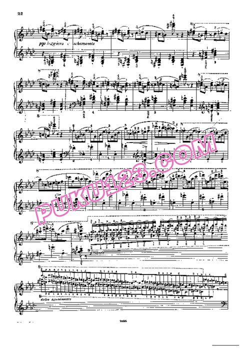 天天钢琴网-免费下载Tausig - Valses Caprices, Première Suite 第1集