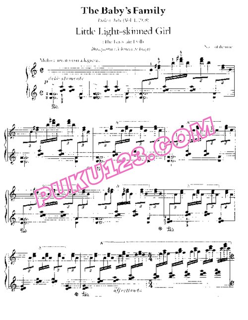 天天钢琴网-免费下载Villa-Lobos - Prole do Bebe No.1