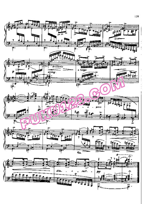 天天钢琴网-免费下载Villa-Lobos - Suite floral Op.97