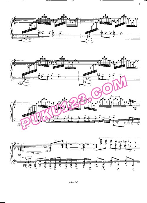 天天钢琴网-免费下载Villa-Lobos - Hommage a Chopin
