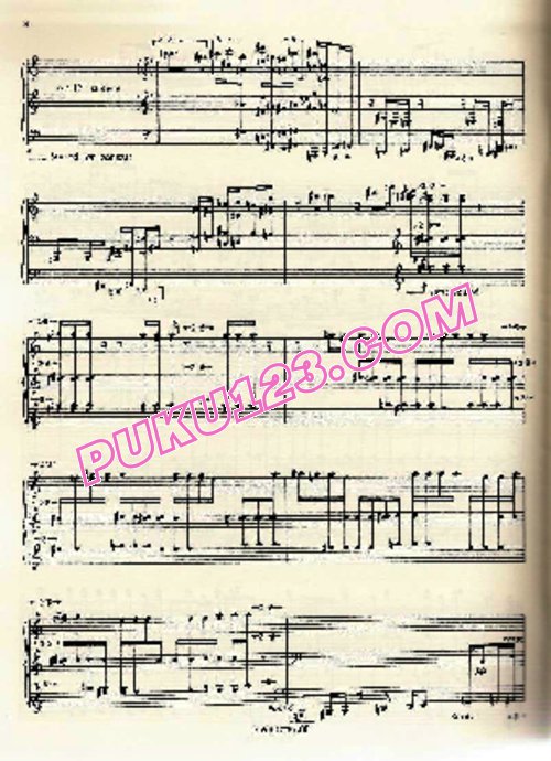 天天钢琴网-免费下载Xenakis - Evrvali