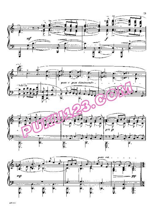 天天钢琴网-免费下载Zipoli - Bartok - Pastorale in C Major 巴托克改编钢琴独奏版