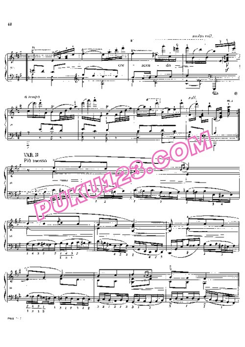 天天钢琴网-免费下载Paderewski - Miscellanea, Série de Morceaux Op.16
