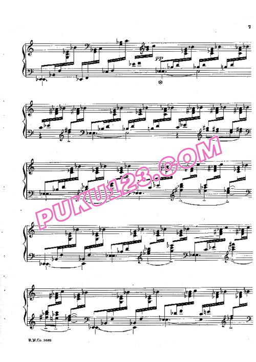 天天钢琴网-免费下载Palmgren - Six Lyric Pieces Op.28