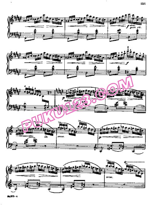 天天钢琴网-免费下载Palmgren - En Route Op.9