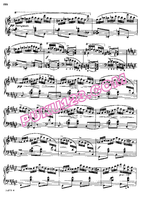 天天钢琴网-免费下载Palmgren - En Route Op.9
