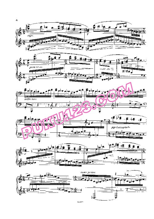 天天钢琴网-免费下载Palmgren - 4 Sketches Op.35