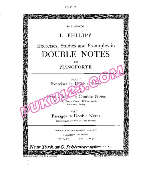 天天钢琴网-免费下载Philipp - School of Double Notes